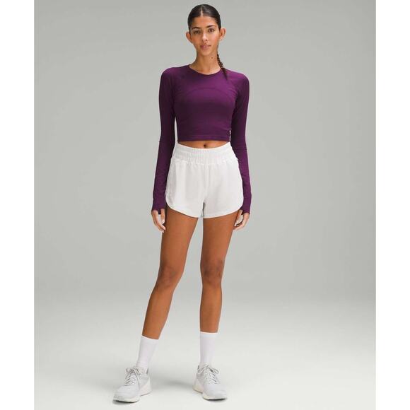 Lululemon Swiftly Tech Cropped Long-Sleeve Shirt 2.0 - 4 - Picture 3 of 5
